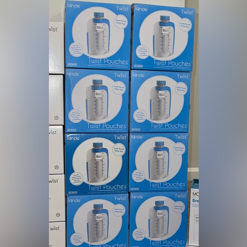 8 40 pack kiinde milk bags